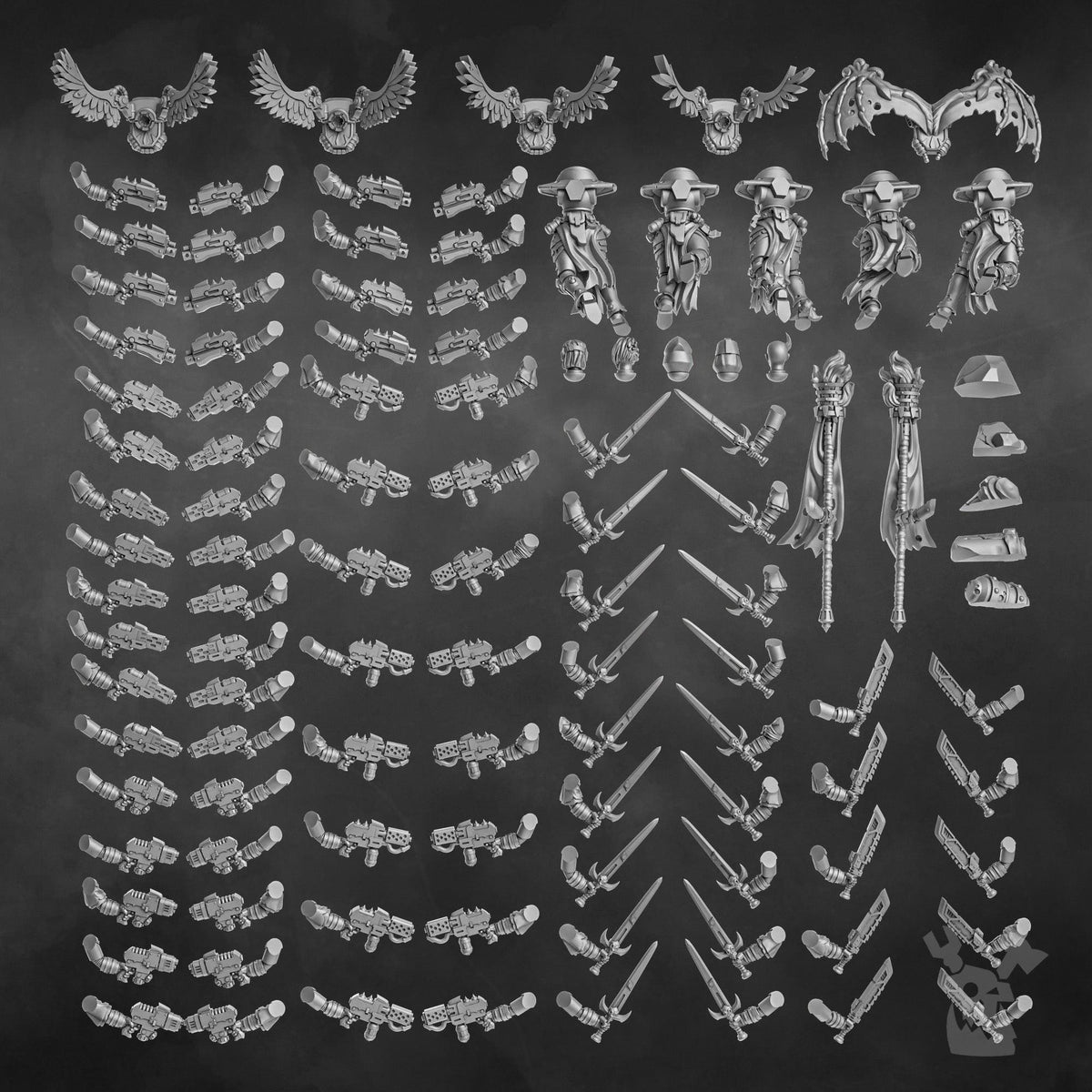 Unpainted-Corrupted-Battle-Nuns image 1