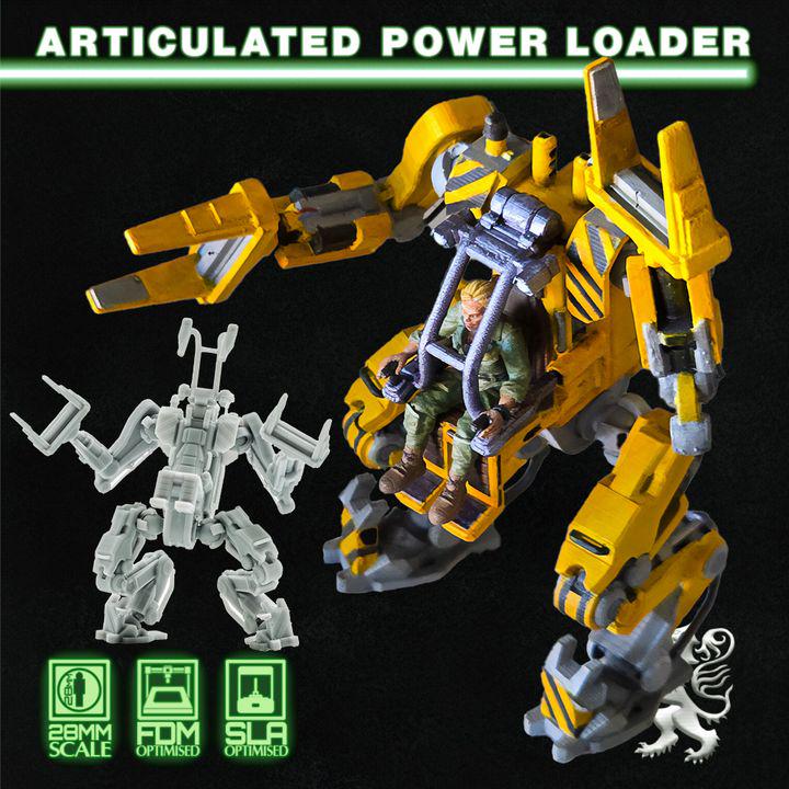 Unpainted Articulated Power Loader image 2