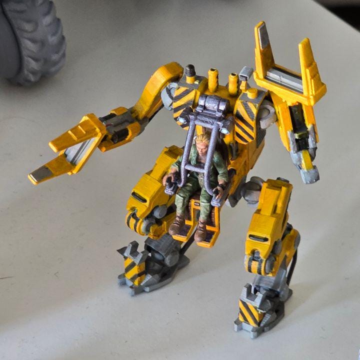 Unpainted Articulated Power Loader image 3
