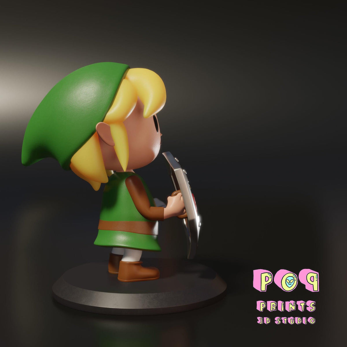 Unpainted Link s Awakening Cartoon LINK image 0