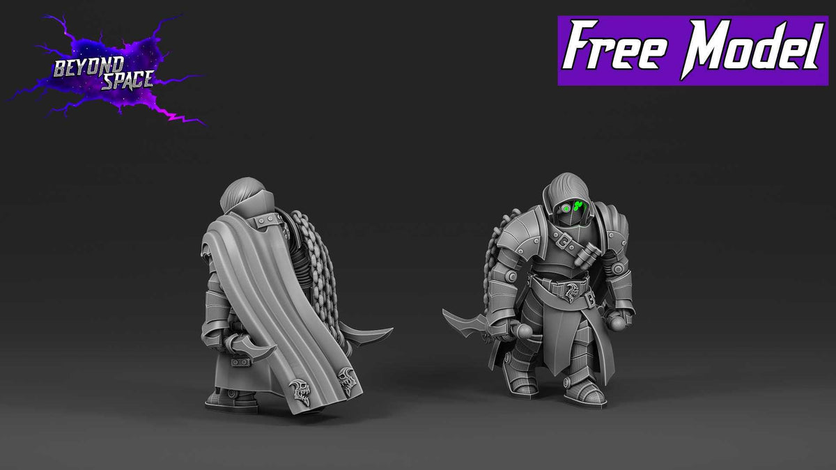 Unpainted Nemesis Demon Hunter image 0