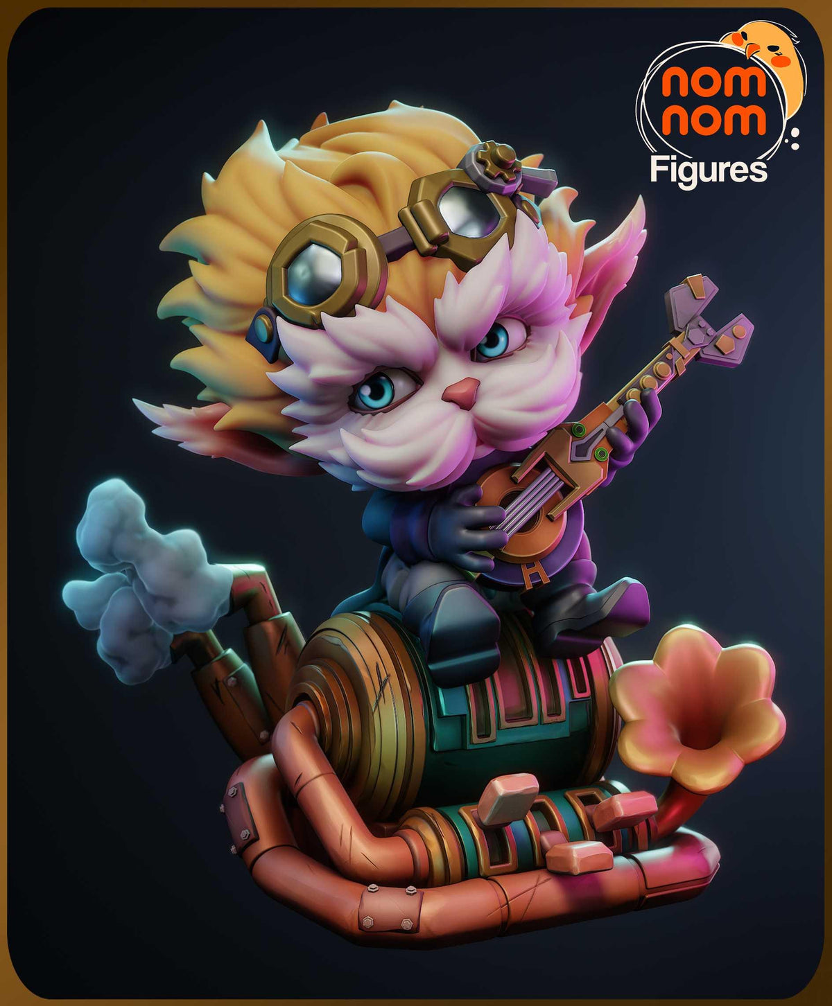 Unpainted Nom Nom Chibi Heimeredinger Arcane image 0