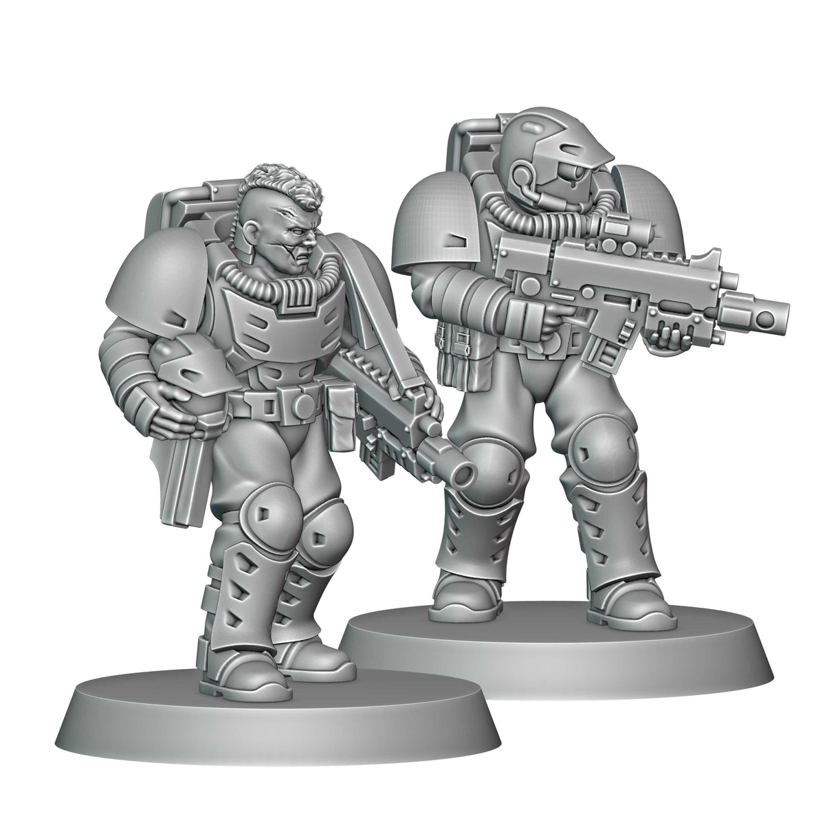 Unpainted Thunder Recon Rangers image 0