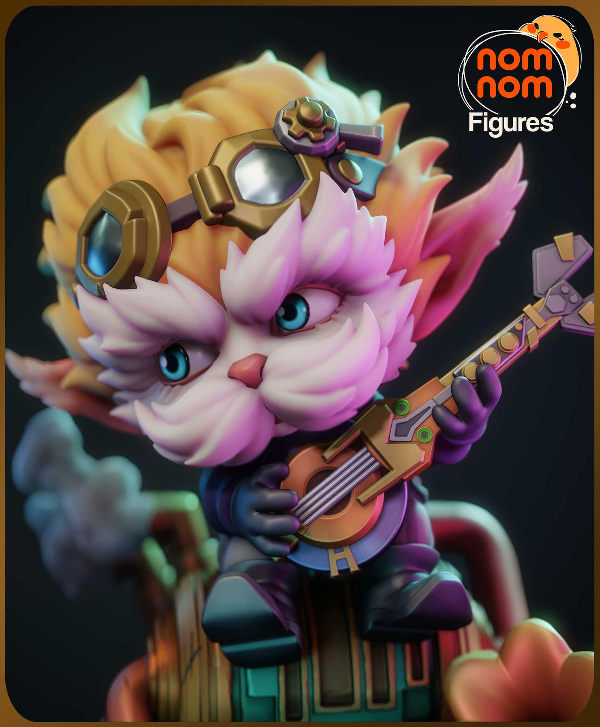 Unpainted Nom Nom Chibi Heimeredinger Arcane image 9