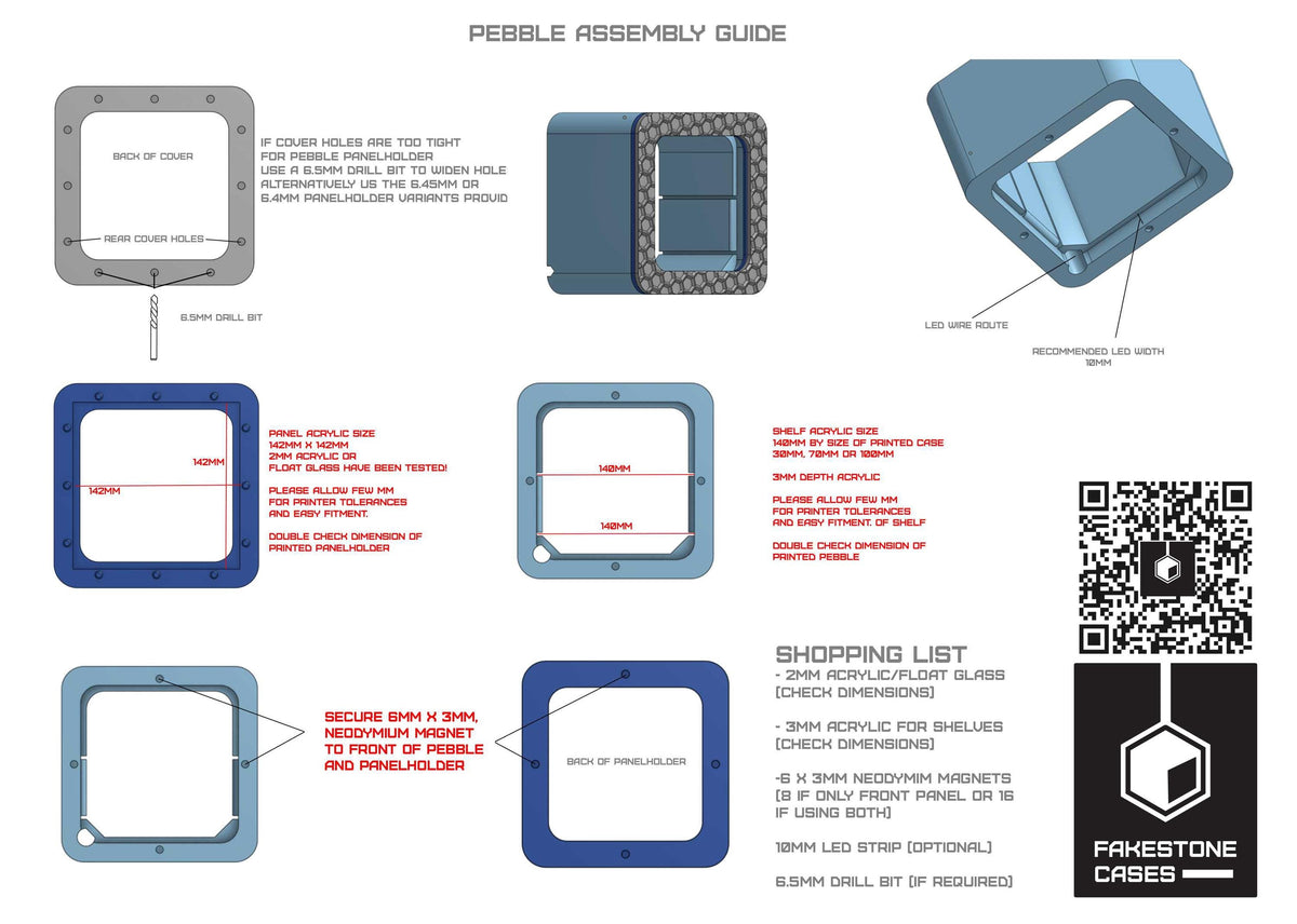 Unpainted Pebble Case image 1