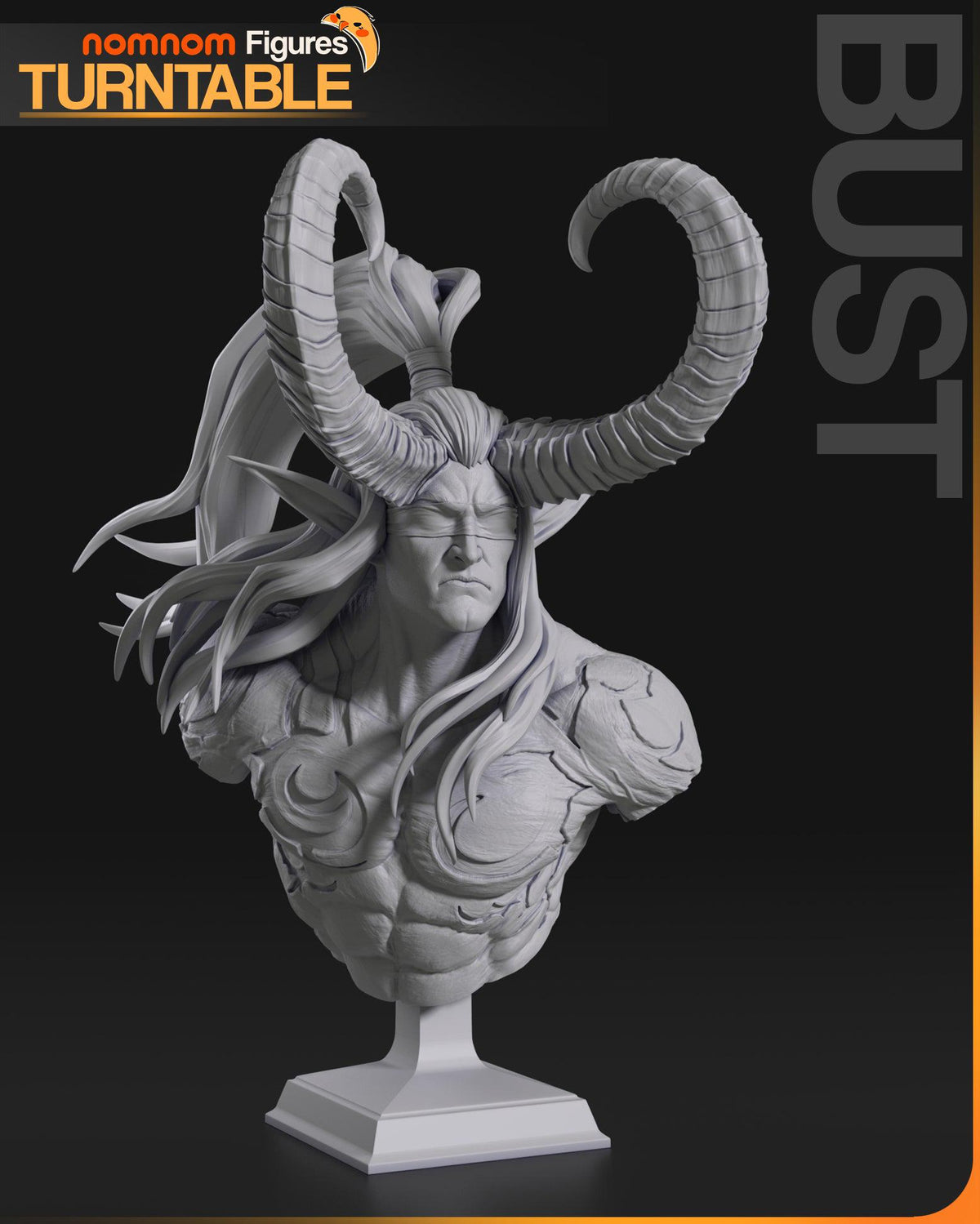 Unpainted Nom Nom Illidan Stormrage WOW image 1