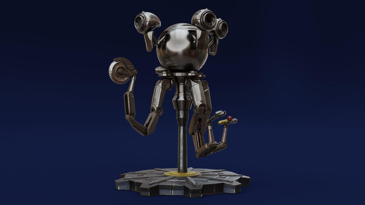 Unpainted Fallout Codsworth image 2