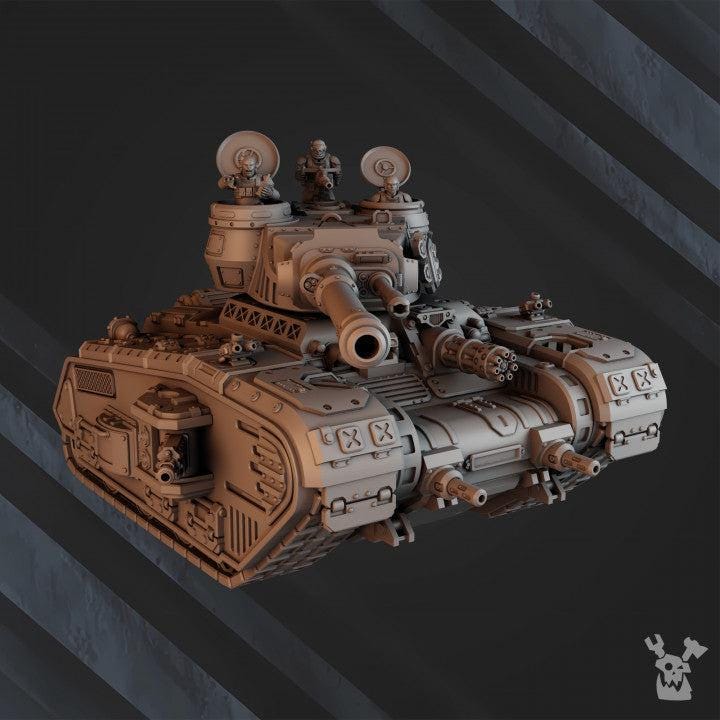 Unpainted Medium Battle Tank "Rapid Dagger" RD-77 image 4