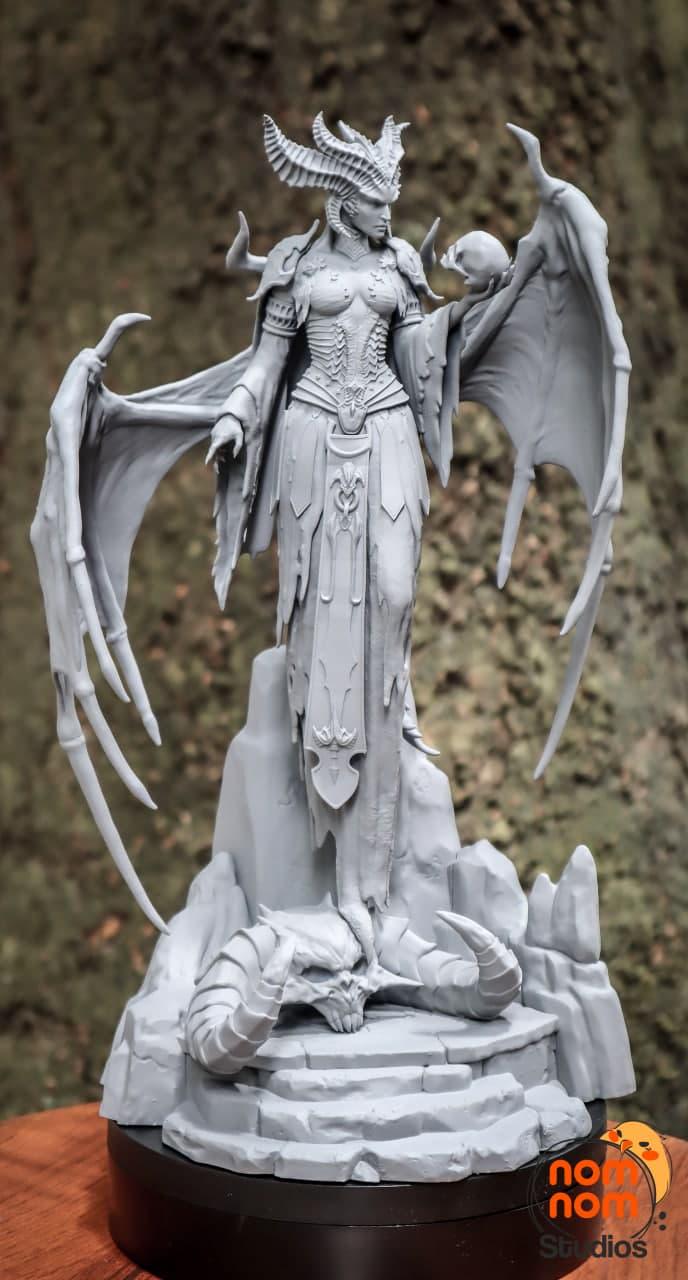 Unpainted Diablo Figure 3 (3”) image 0