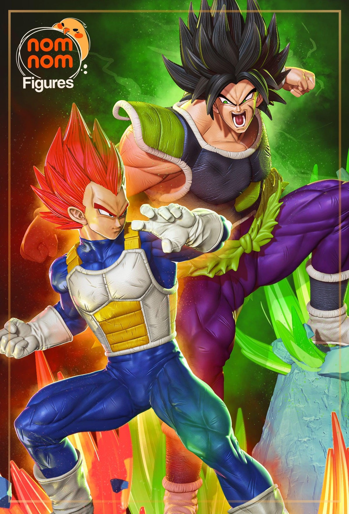 Unpainted Nom Nom Vegeta vs Brody image 6