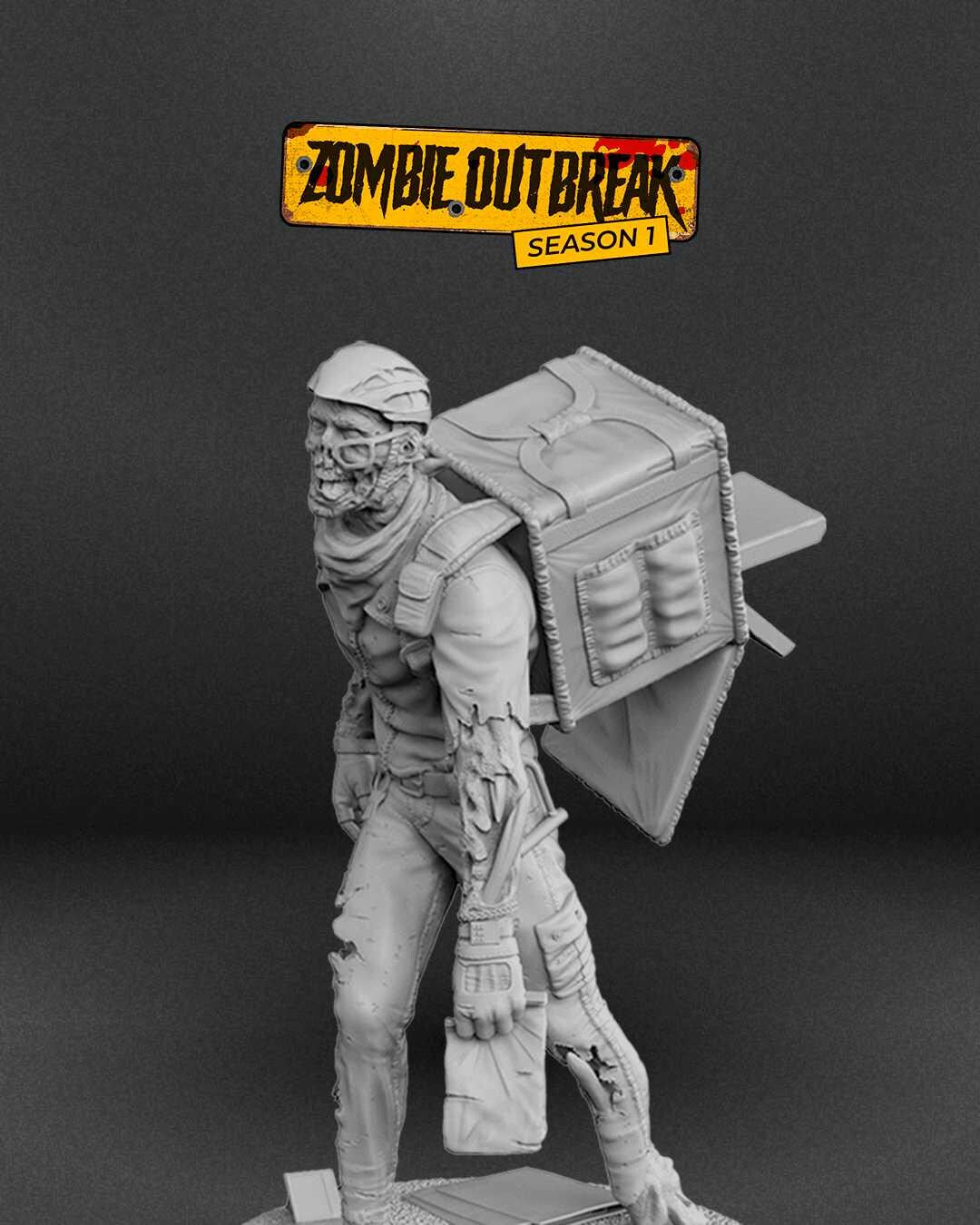 Unpainted Zombie Outbreak Season I - Part I image 0