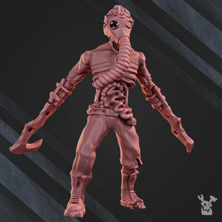 Unpainted Pandemic Zombie slaughterer image 0