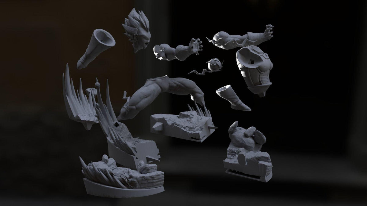 Unpainted Vegeta image 2