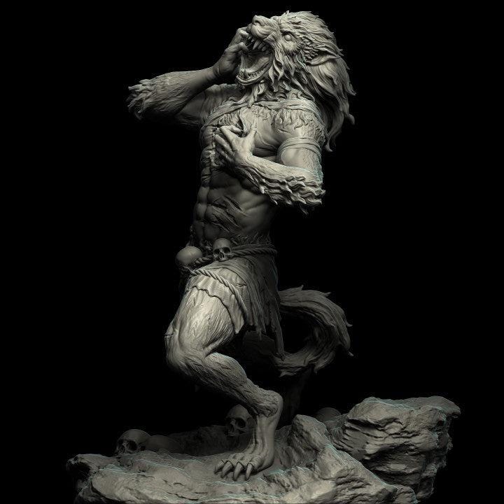 Unpainted Werewolf image 2