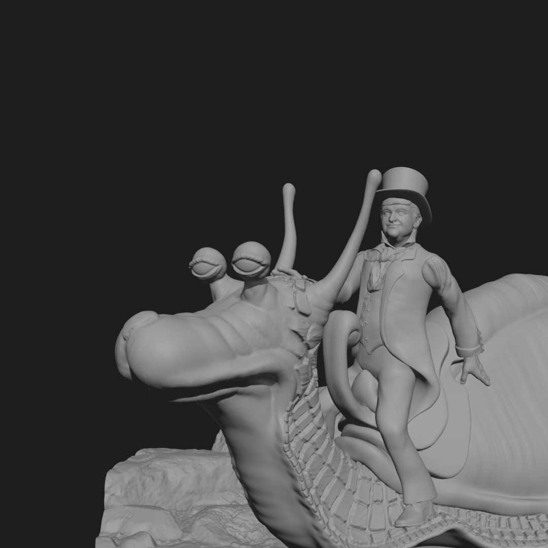 Unpainted Teeny-Weeny Neverending Story ( 7 inches ) image 0