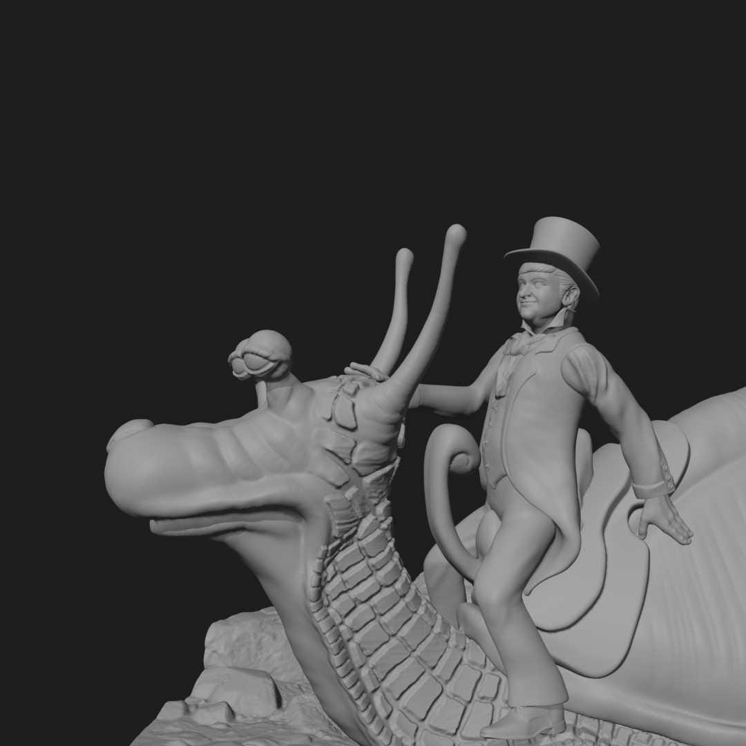 Unpainted Teeny-Weeny Neverending Story ( 7 inches ) image 4