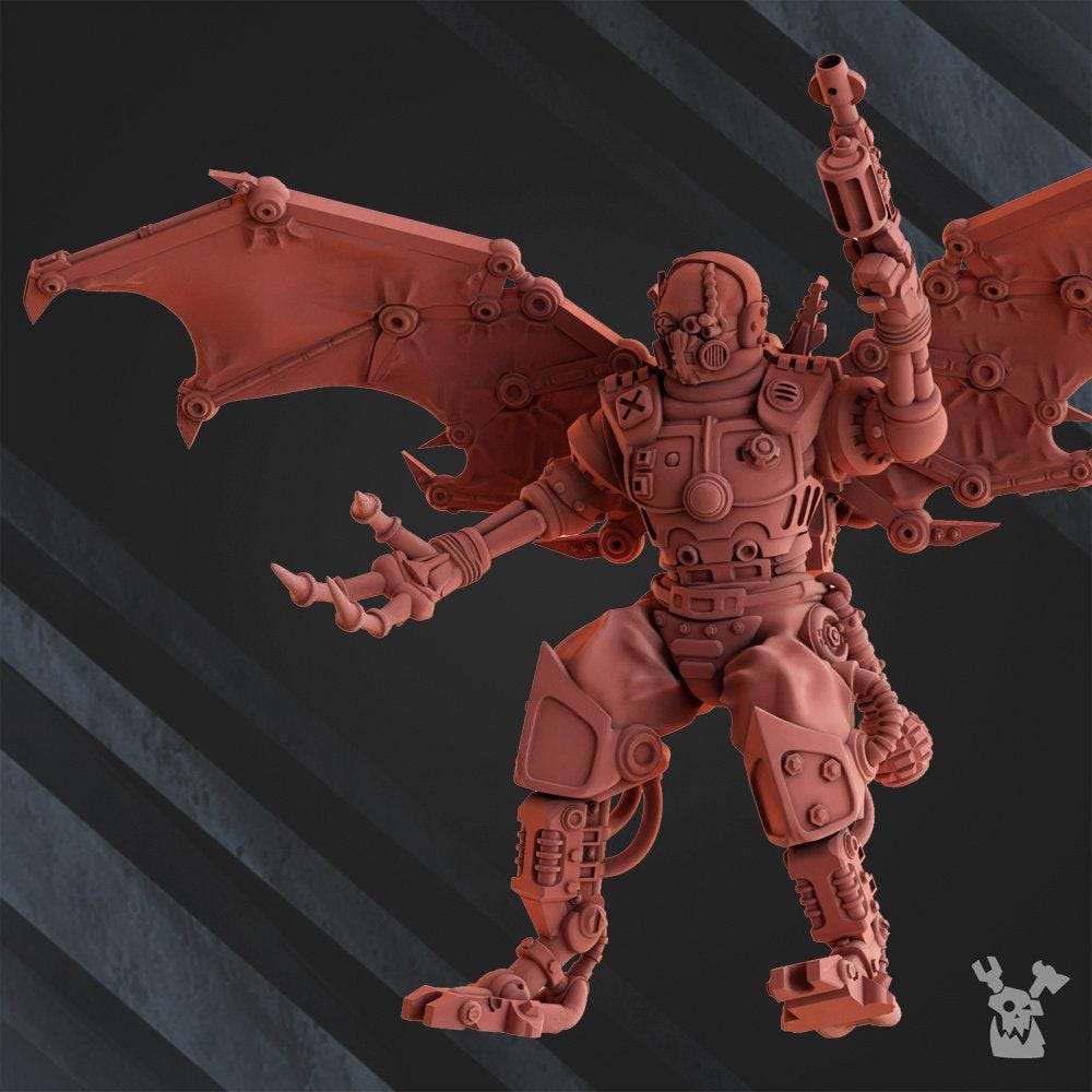 Unpainted Machine Cult Sky Stalker image 0