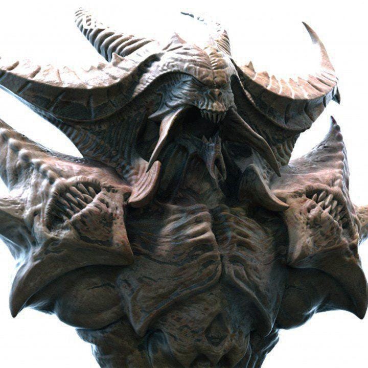 Unpainted Diablo Figure 34 image 0