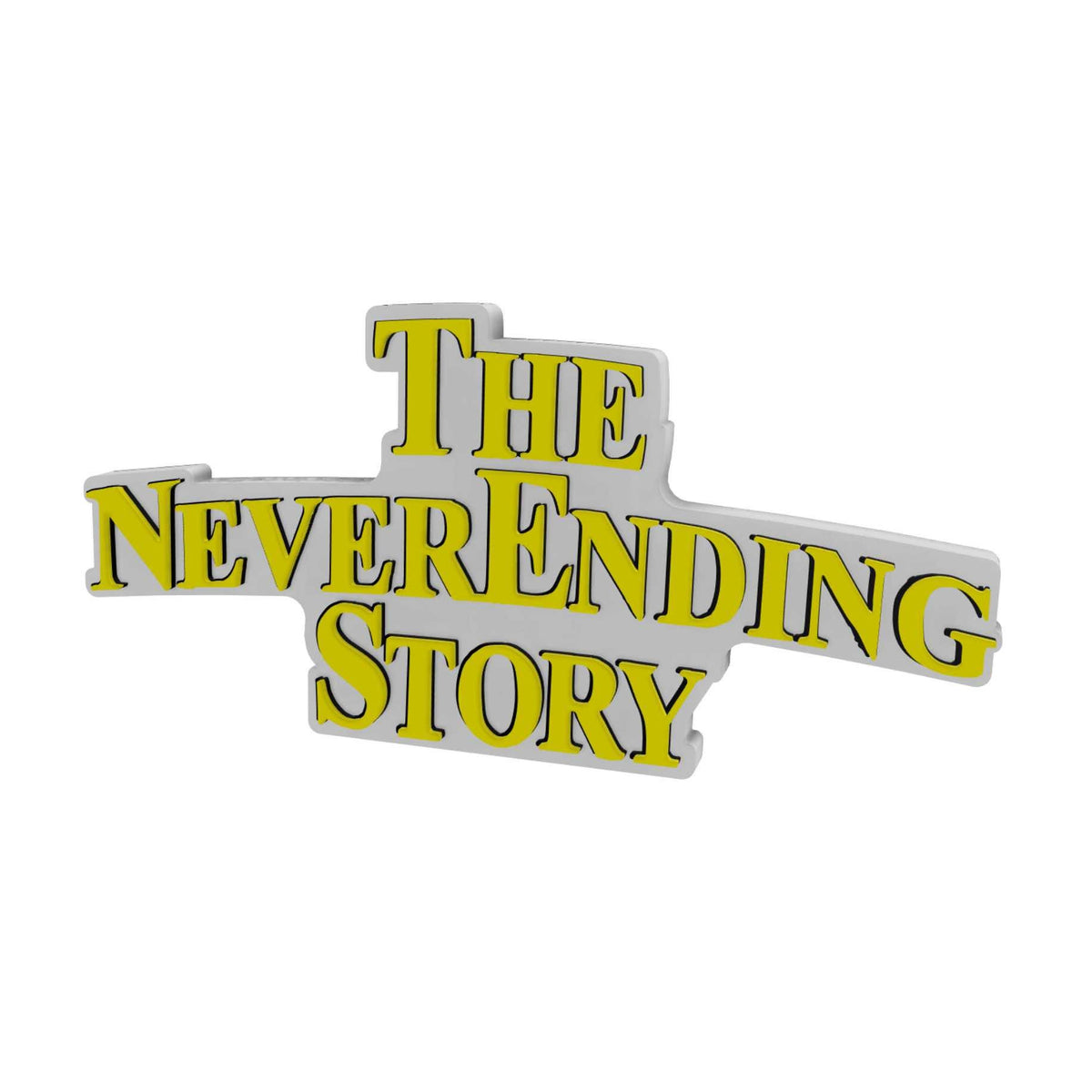 Unpainted Never Ending Story Sign 8 inches wide 4 inches tall image 0