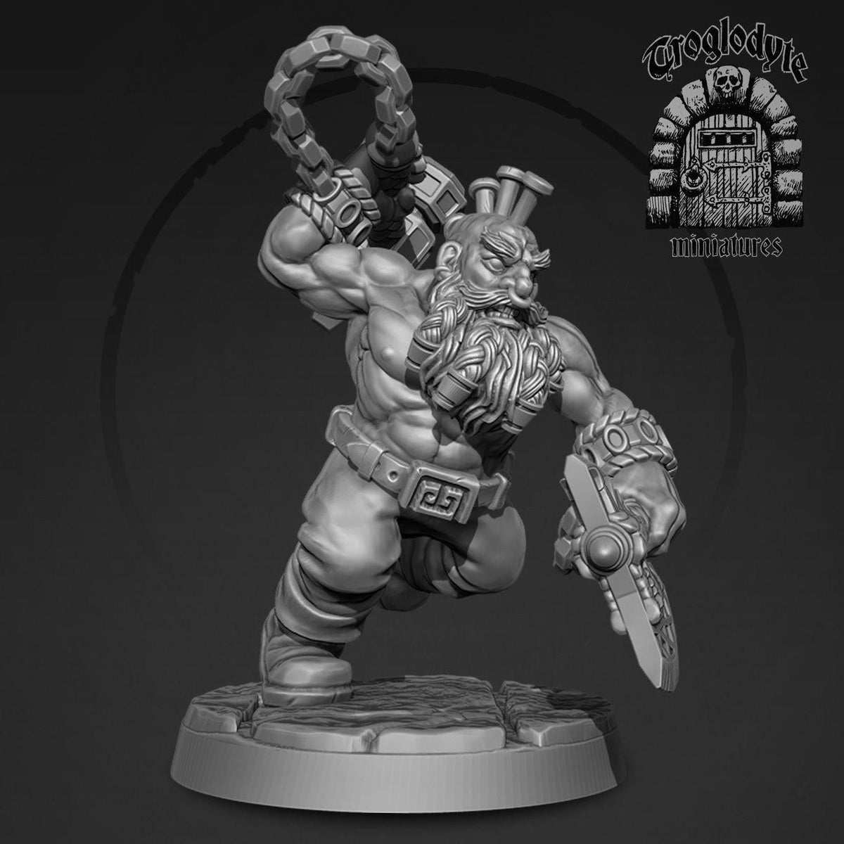 Unpainted Dwarf berserker goblin bane image 2
