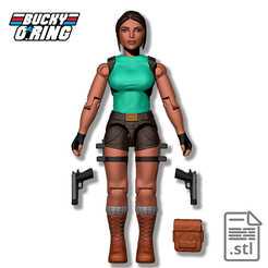 Unpainted Space Marine Retro GI Joe image 3