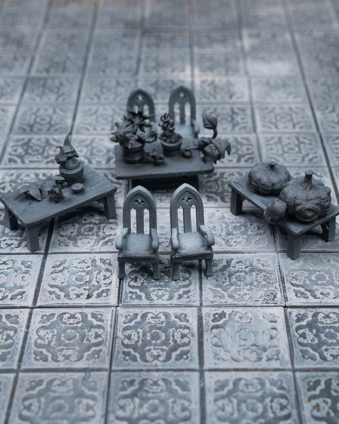 Unpainted Props - The Bestiarium of The Mad Scholar image 4