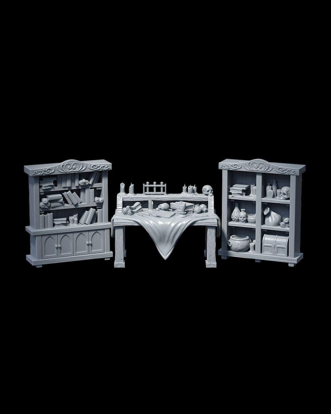 Unpainted Props - The Bestiarium of The Mad Scholar image 9