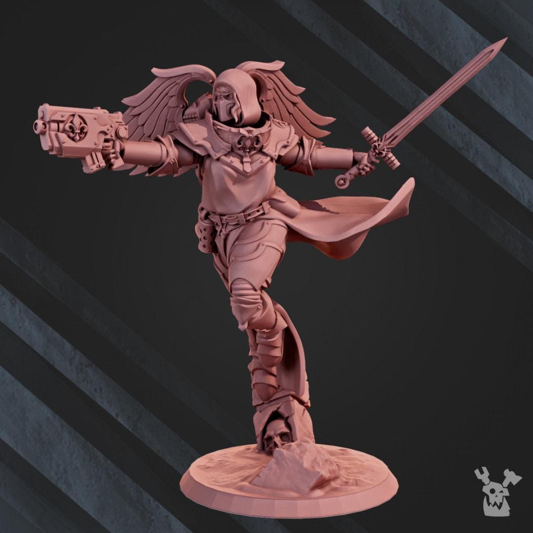 Unpainted  Angel of War image 0