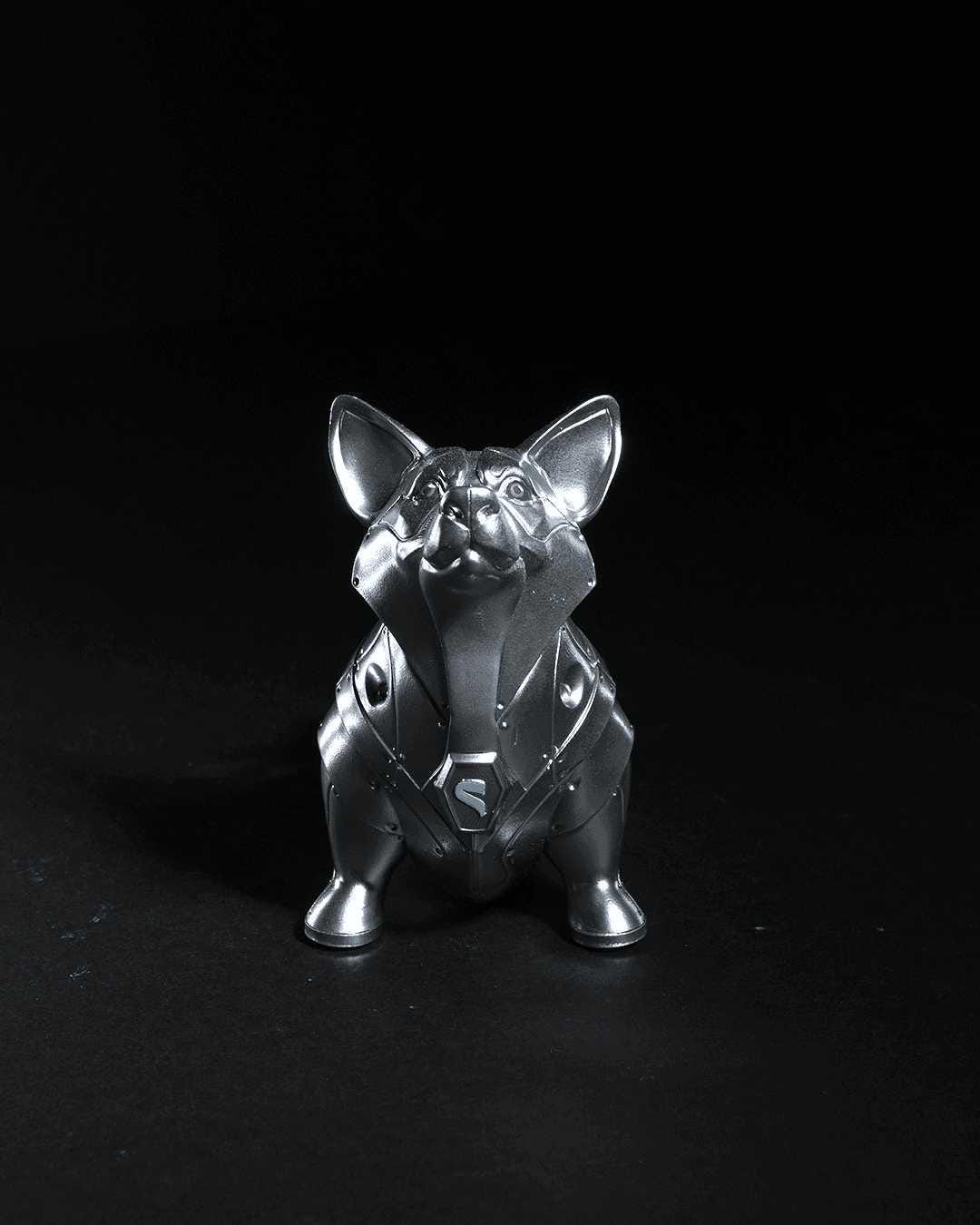 Unpainted Space Pooch Trio image 0
