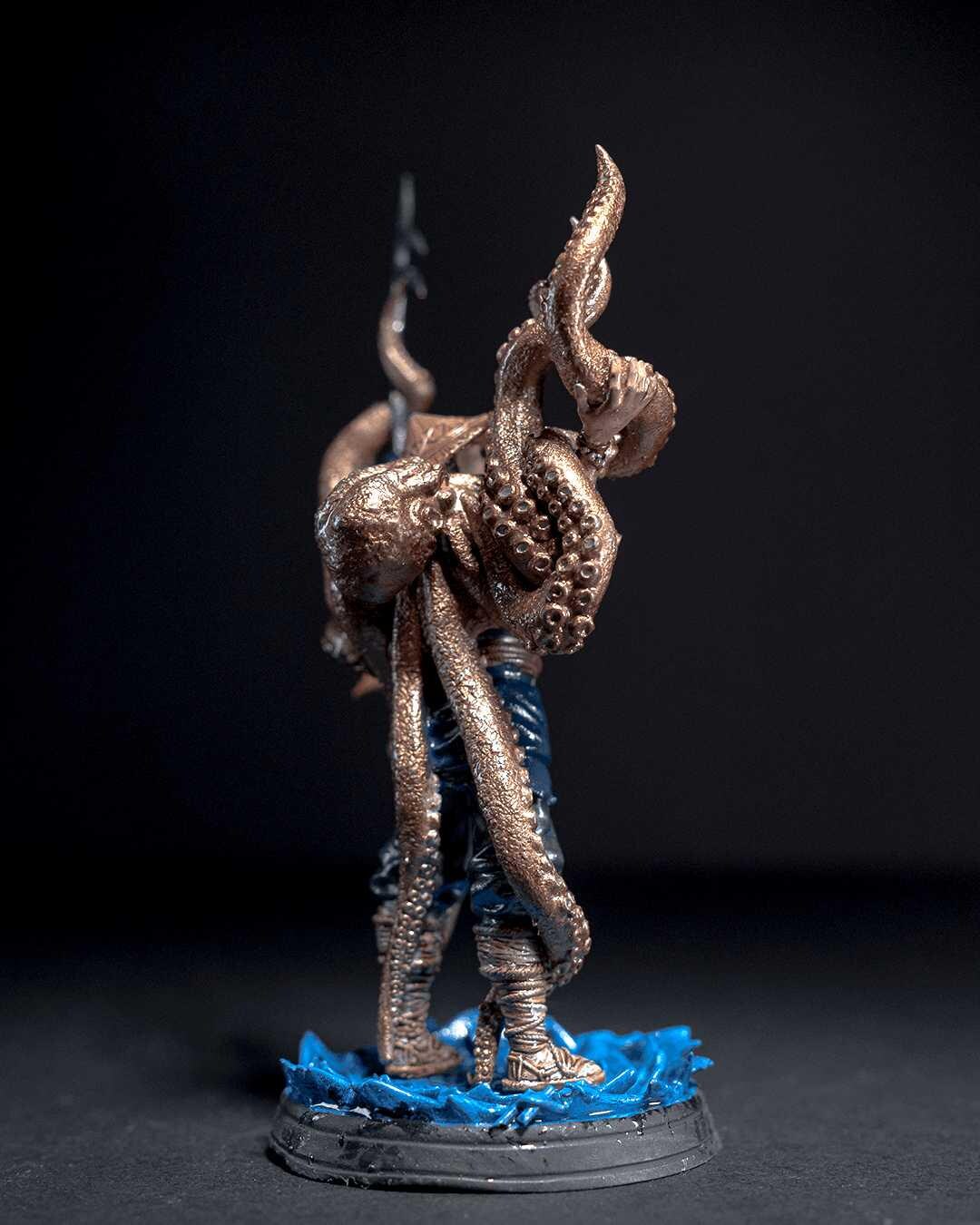 Unpainted Tai Tako, the Fisherman image 2