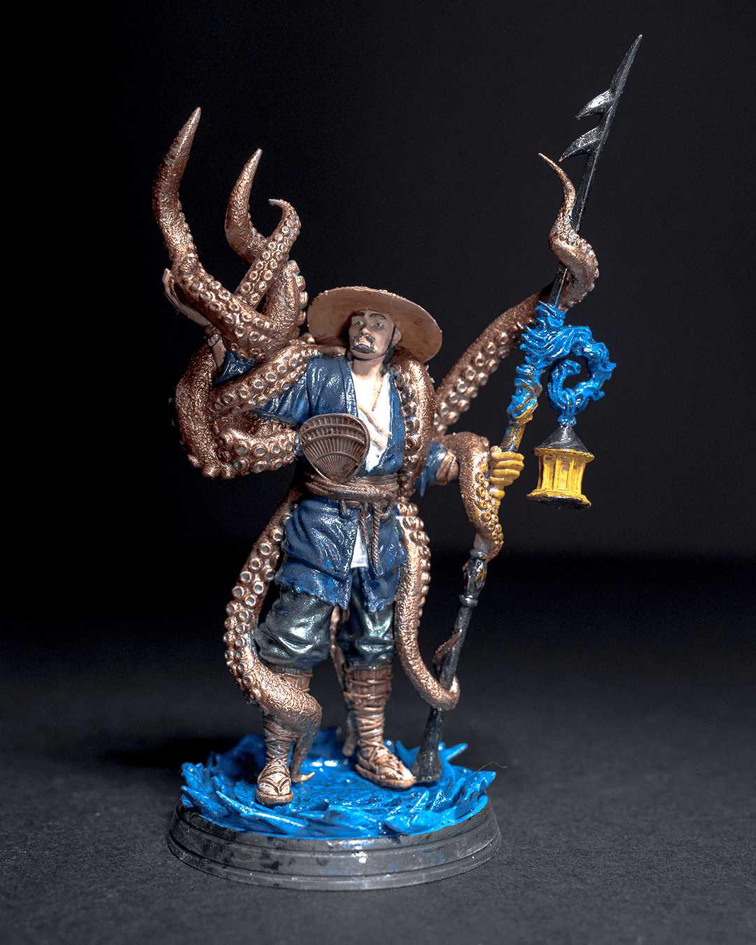 Unpainted Tai Tako, the Fisherman image 5