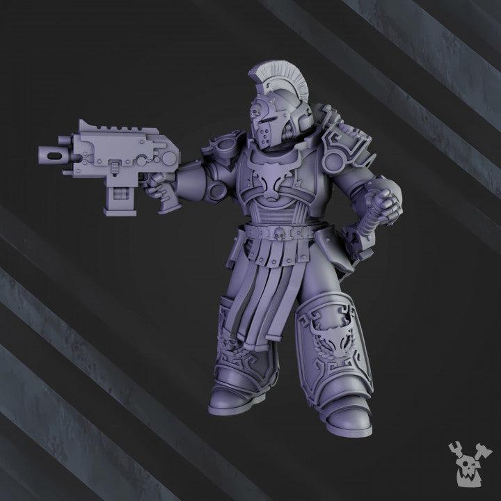 Unpainted Bullwhip Clan Warriors image 2