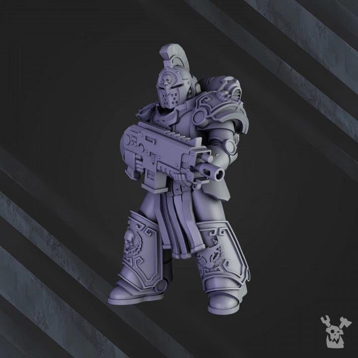 Unpainted Bullwhip Clan Warriors image 5