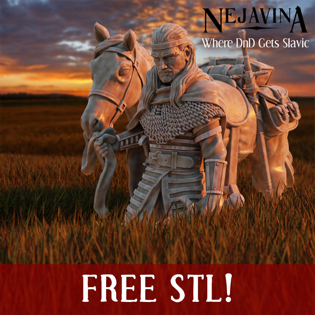Unpainted Nejavina Monster Hunter image 0