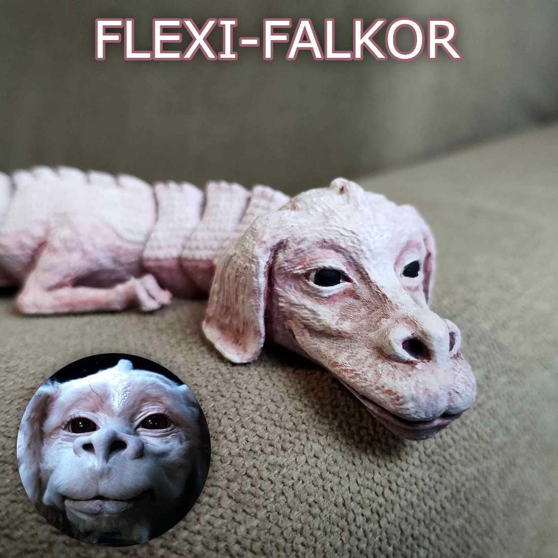 Unpainted Articulated Falkor image 0