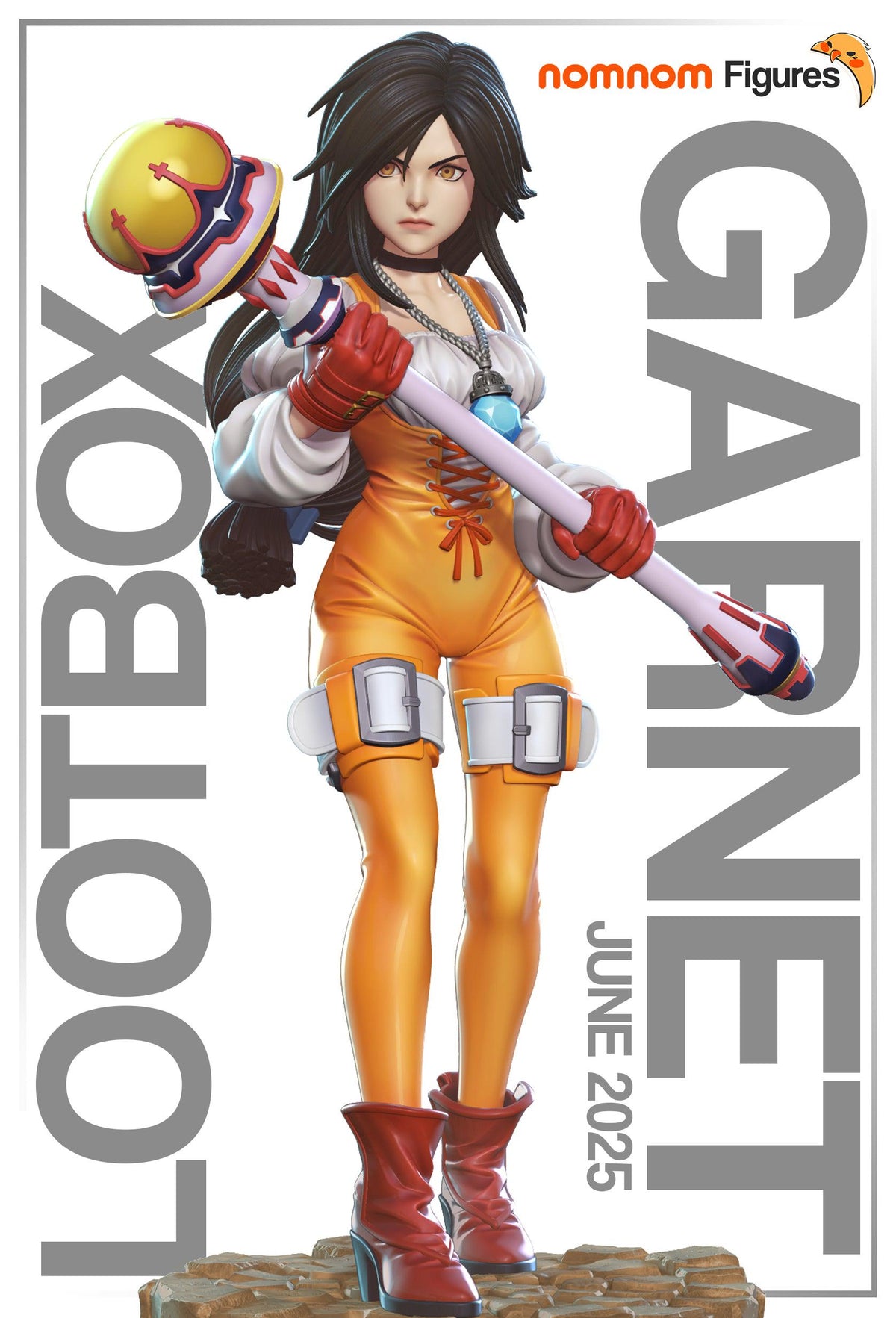 Unpainted Nom Nom Garnet Til Alexandros FFIX image 0
