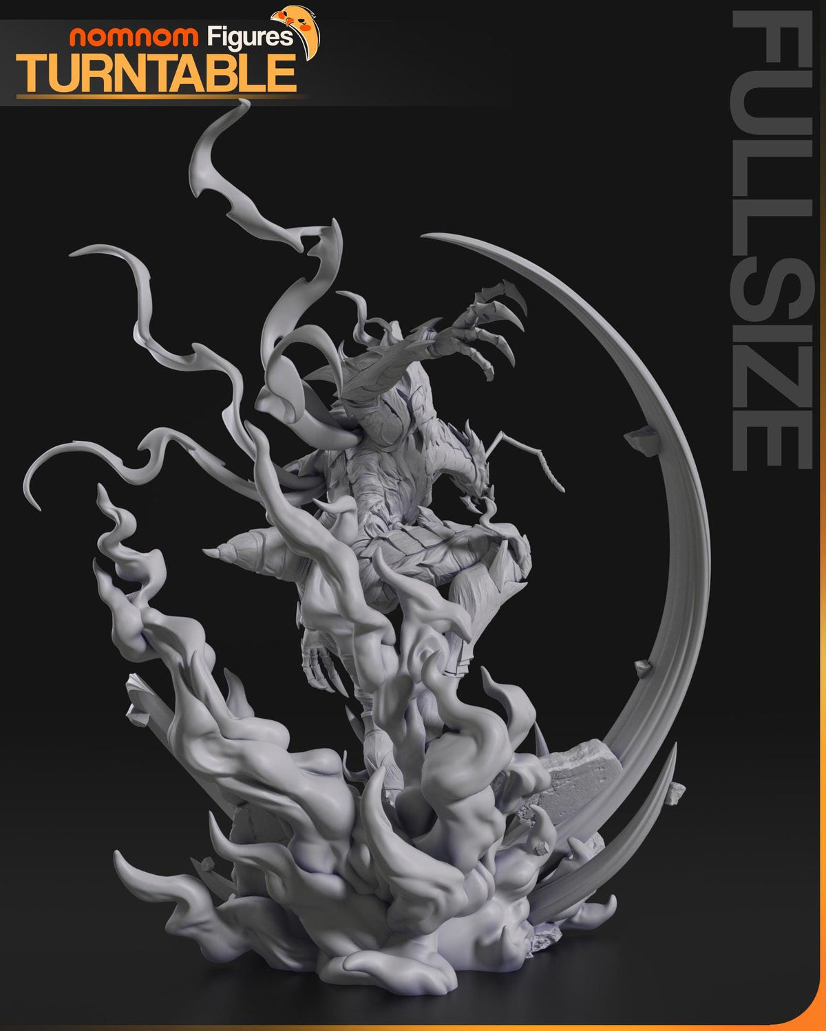 Unpainted Nom Nom Shadow Beru Solo Leveling image 1