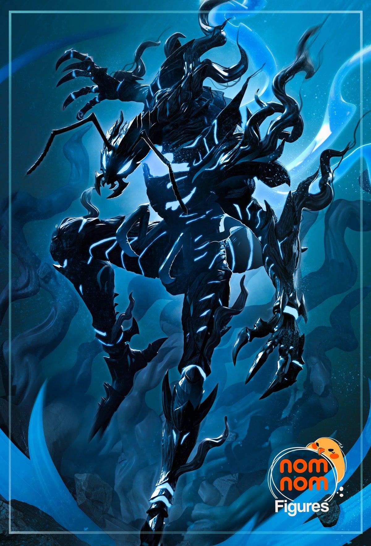 Unpainted Nom Nom Shadow Beru Solo Leveling image 6