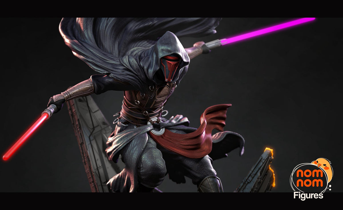Unpainted Nom Nom Darth Revan Knights of the Old Republic image 0