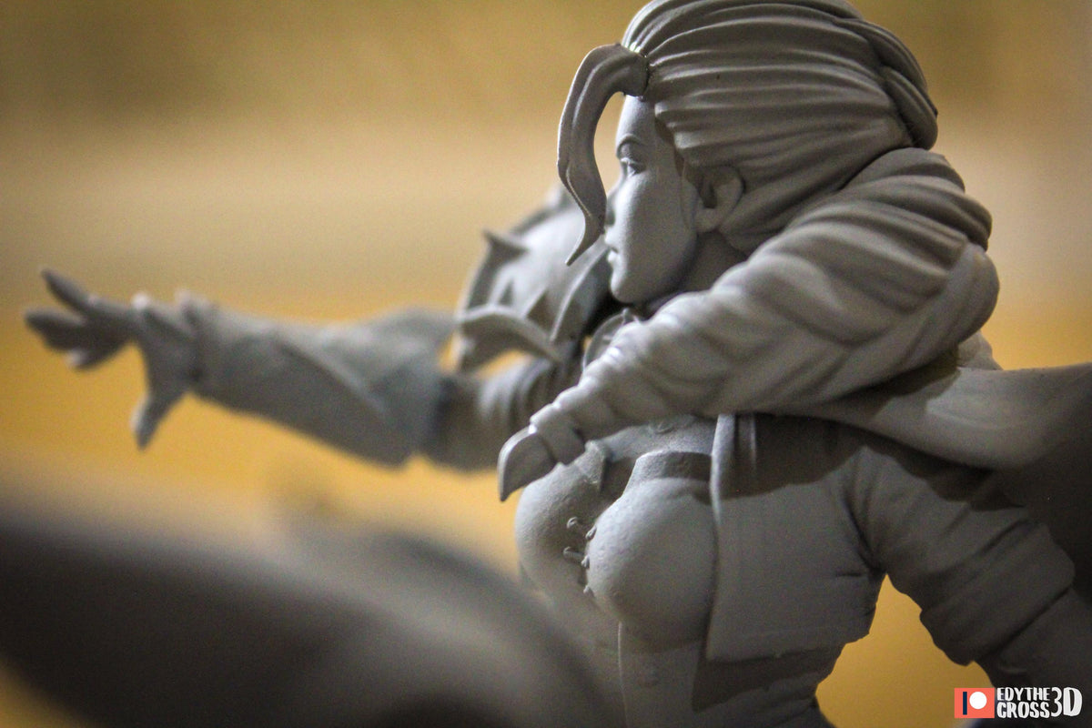 Unpainted Nom Nom Jaina Proudmore WOW image 8