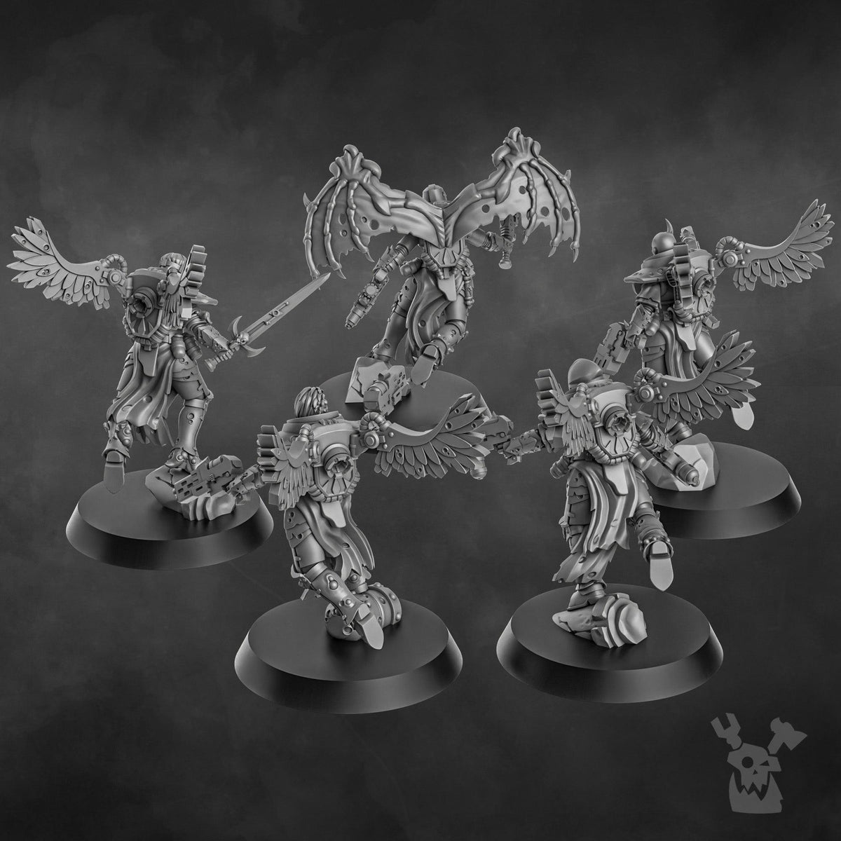 Unpainted-Corrupted-Battle-Nuns-Squad-1 image 1