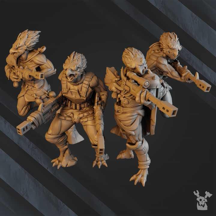 Unpainted-Anunnaki-Tribe-Squad-2 image 0