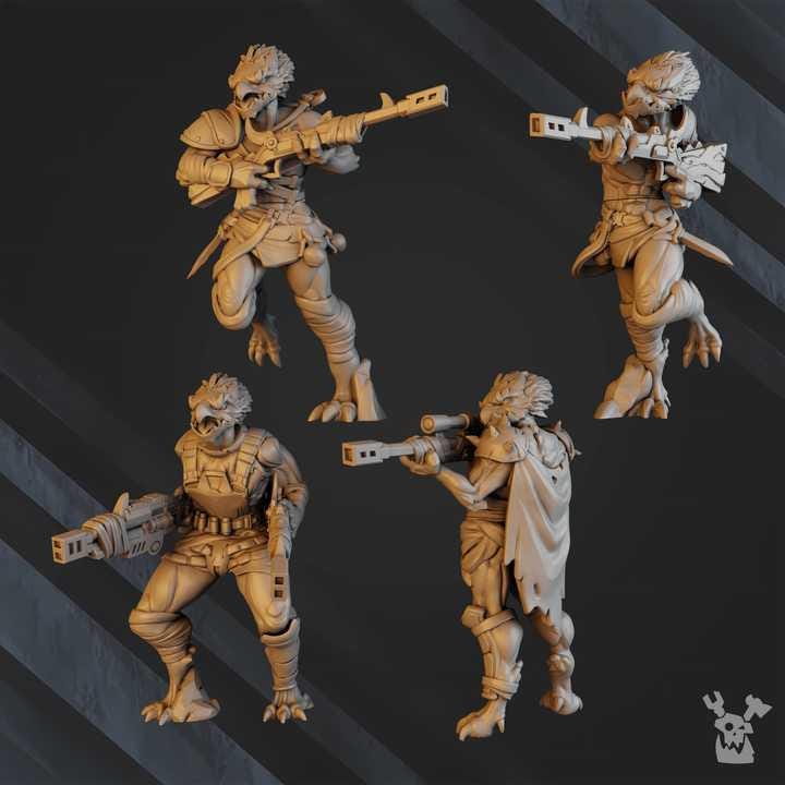 Unpainted-Anunnaki-Tribe-Squad-2 image 1