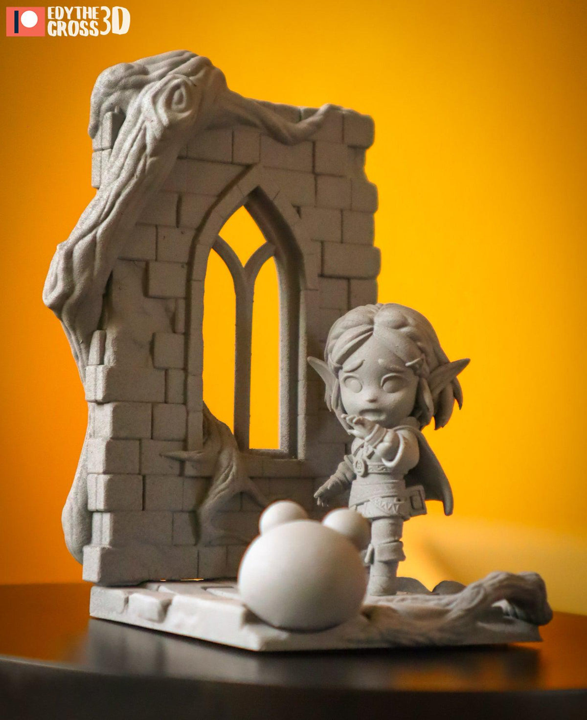 Unpainted Nom Nom Zelda image 5