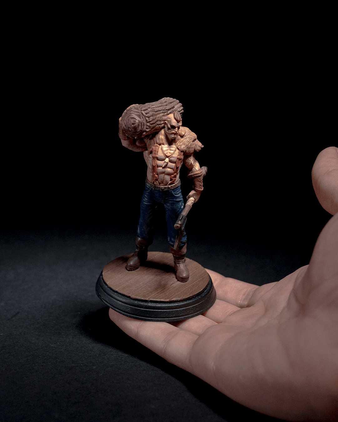 Unpainted Jack Lumber, the Hunter image 2