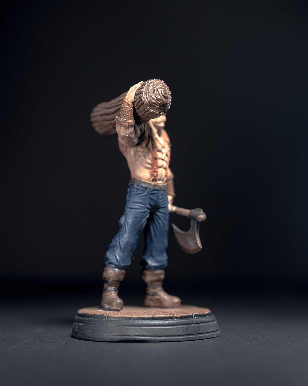 Unpainted Jack Lumber, the Hunter image 4