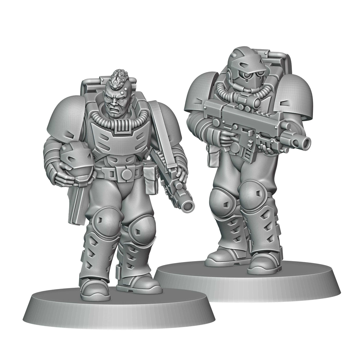 Unpainted Thunder Recon Rangers image 1