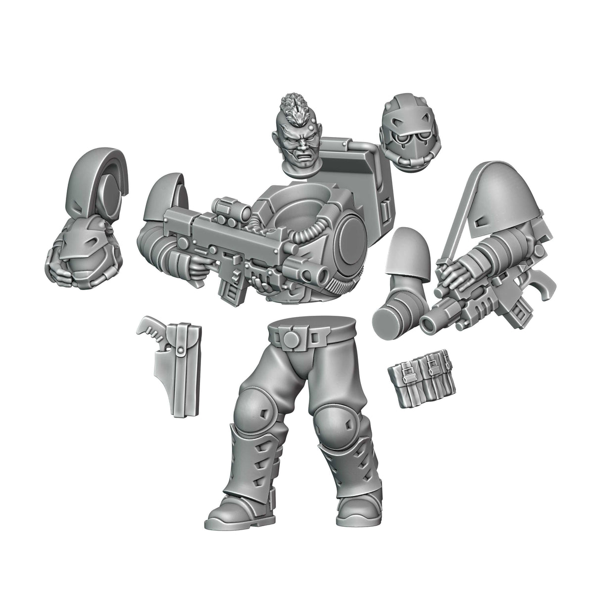 Unpainted Thunder Recon Rangers image 5