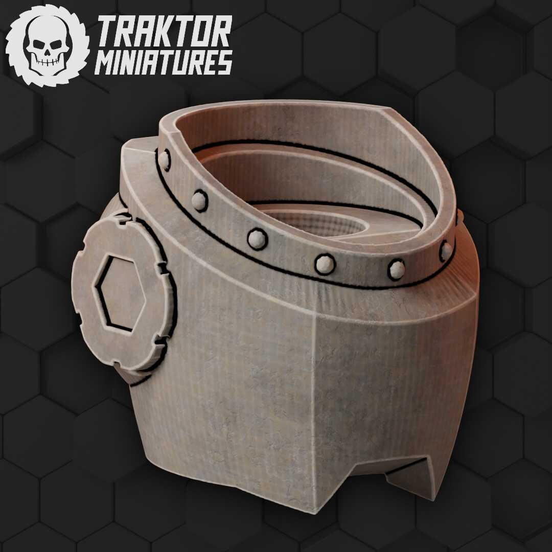 Unpainted MK Hex Torso image 0