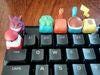 Unpainted 6 Keycaps for mechanical Keyboard - POKEMON Edition image 2